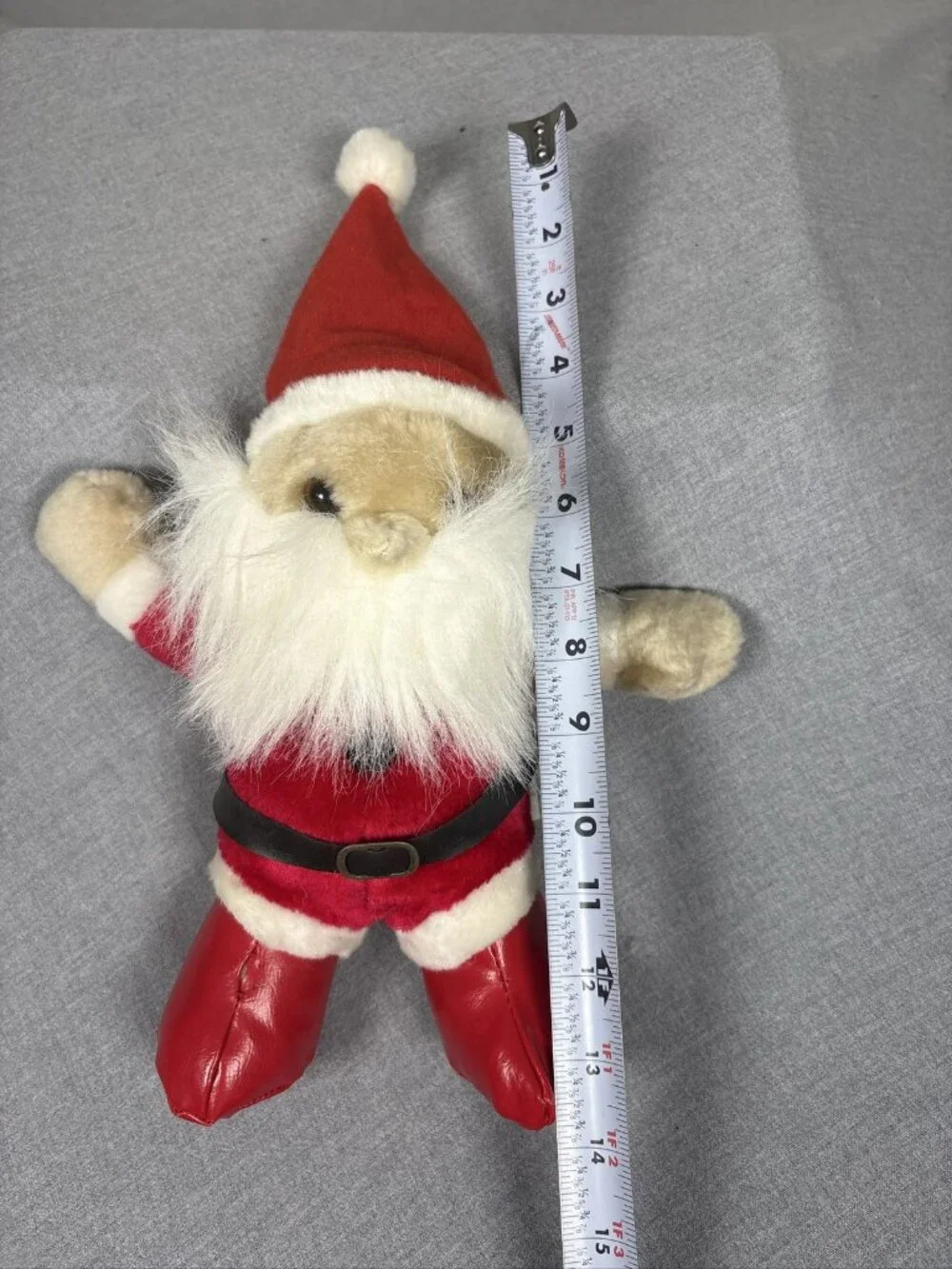 Vintage Kuddle Me Toys Kellytoy Christmas Santa Claus Velvet Plush Doll 15